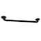 Kingston Brass Traditional DR314240 Restoration 24" X 1-1/4" OD Grab Bar, Matte Black, 27.06 L, Brass, Matte Black DR314240 - alternate 1